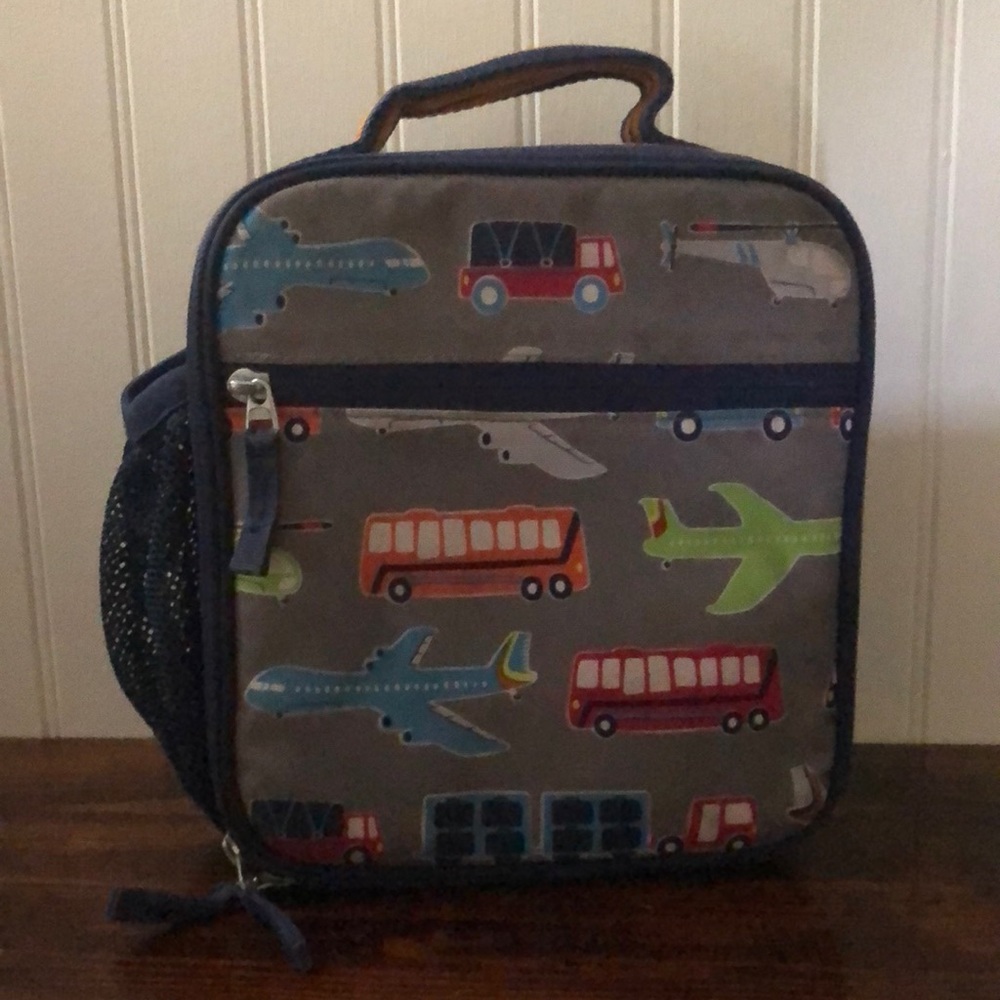 Pottery Barn kids transportation lunch box